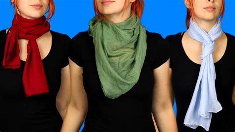 come indossare un foulard al collo
